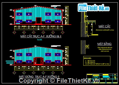 Bản vẽ autocad,nhà xưởng,bản vẽ nhà xưởng,bản vẽ cad,Bản vẽ